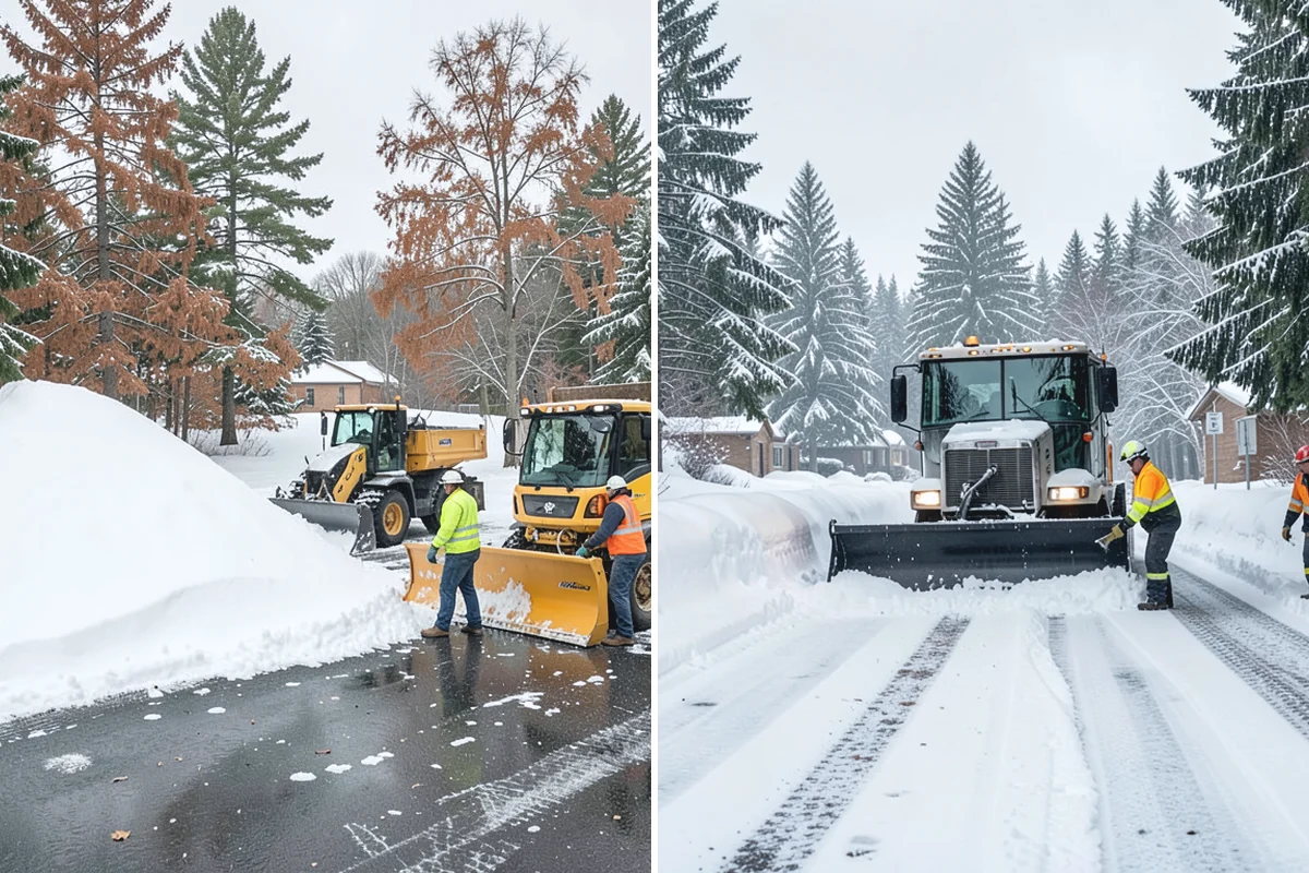 Snow Blowing Services in Hamilton, Skagit County, WA - We assess the surface area and snow density
