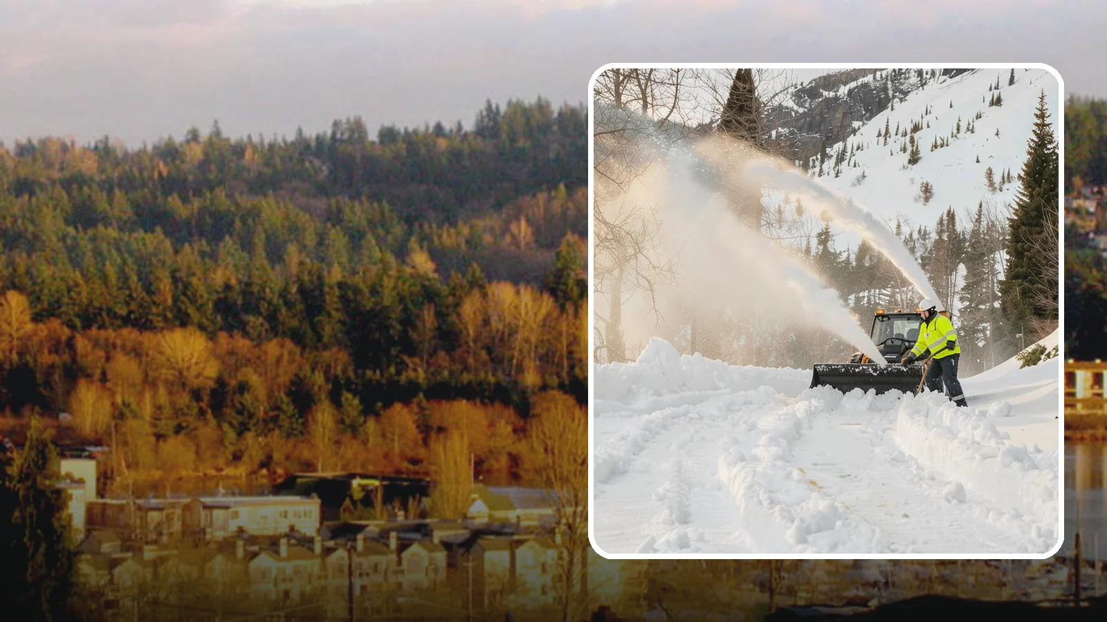 Snow Blowing Services in Kenmore, King County, WA - We use snow blowers to clear larger residential surfaces quickly when accumulation piles up.
