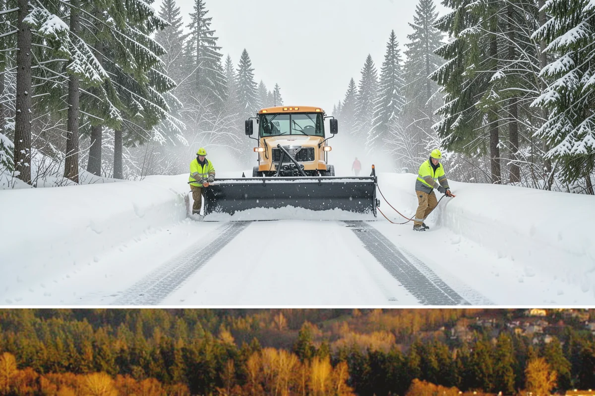 Snow Blowing Services in Kenmore, King County, WA - Reserve snow-blowing service before winter so wide surfaces are handled from the first heavy storm.