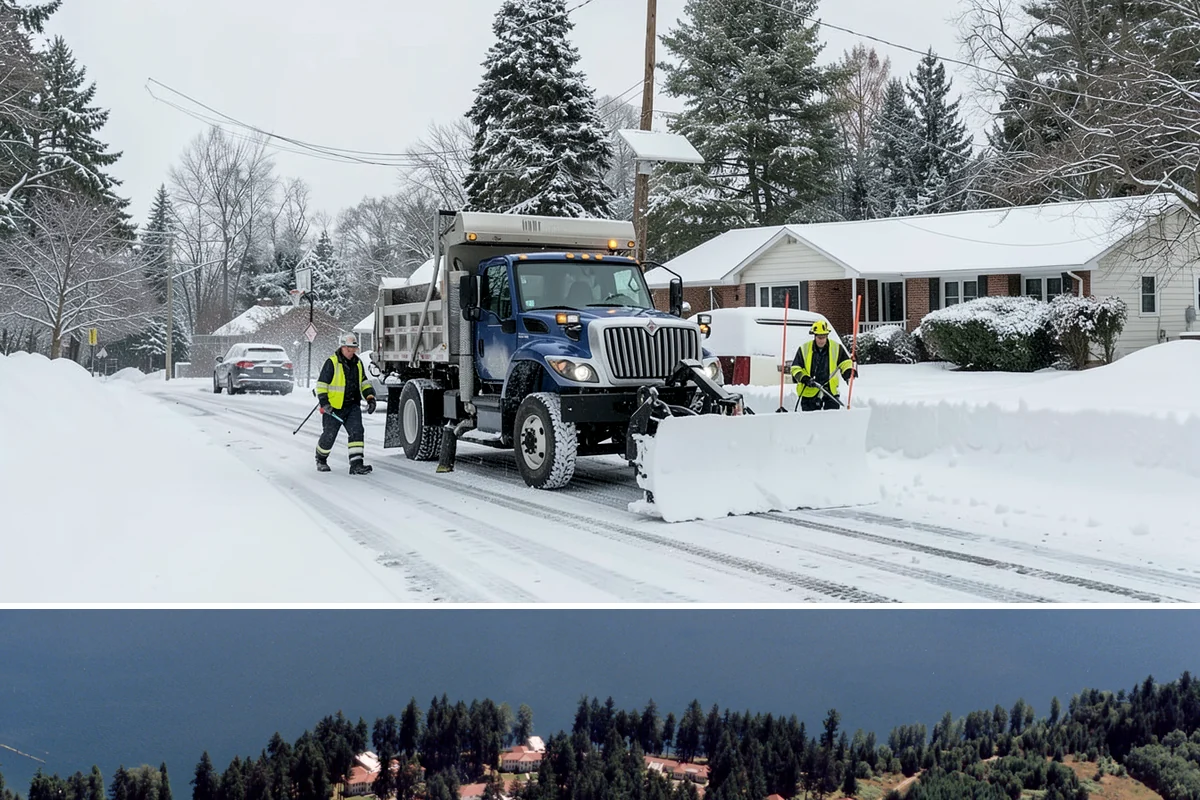 Snow Blowing Services in Lakewood, Pierce County, WA - Reserve snow-blowing service before winter so wide surfaces are handled from the first heavy storm.