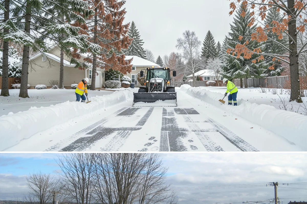 Snow Blowing Services in Langley, Island County, WA - Reserve snow-blowing service before winter so wide surfaces are handled from the first heavy storm.