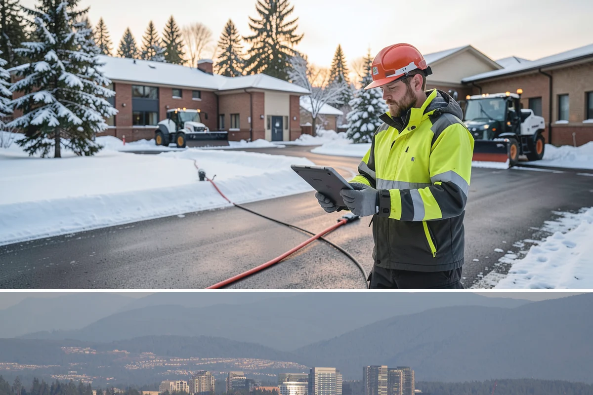 Snow Blowing Services in Medina, King County, WA - Reserve snow-blowing service before winter so wide surfaces are handled from the first heavy storm.
