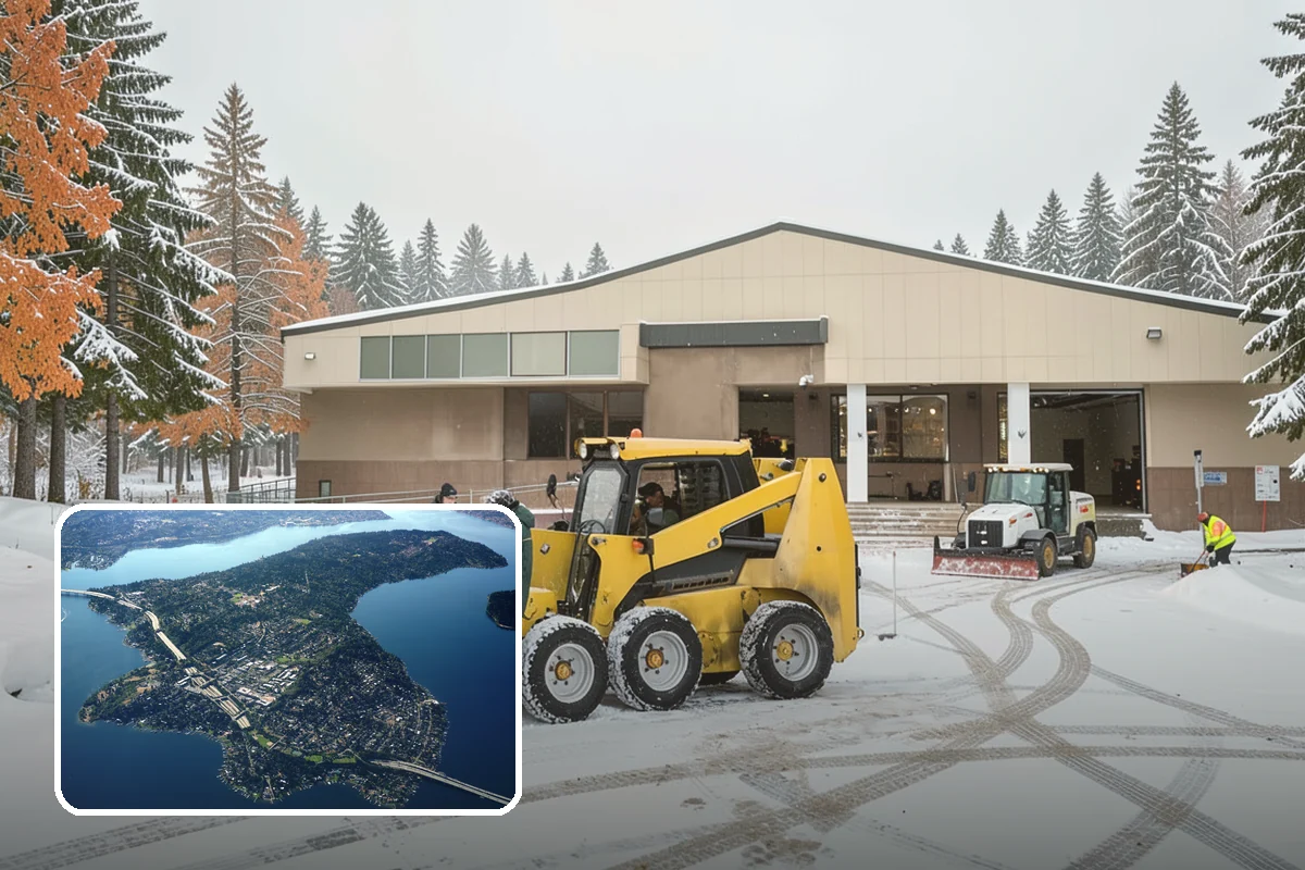 Snow Blowing Services in Mercer Island, King County, WA - Clears long drives and wide walks quickly