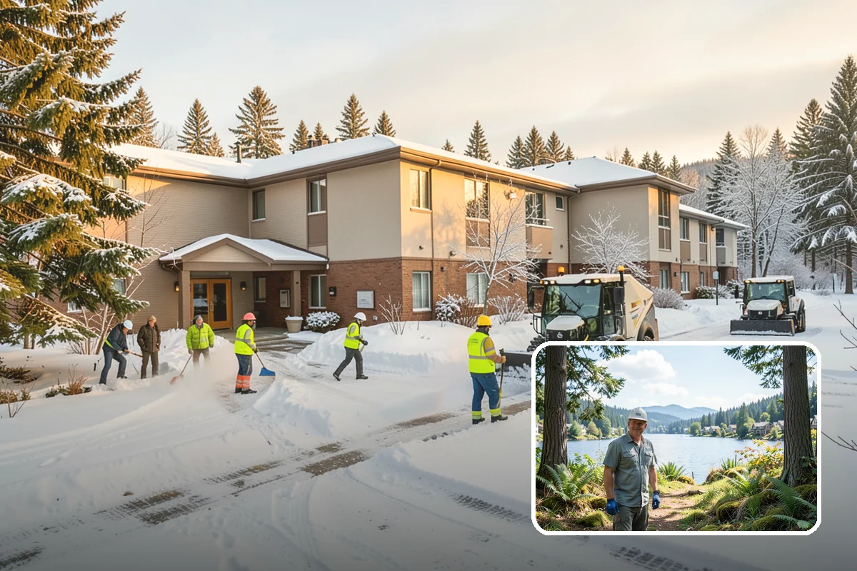 Snow Blowing Services in Milton, King County, WA - Clears long drives and wide walks quickly