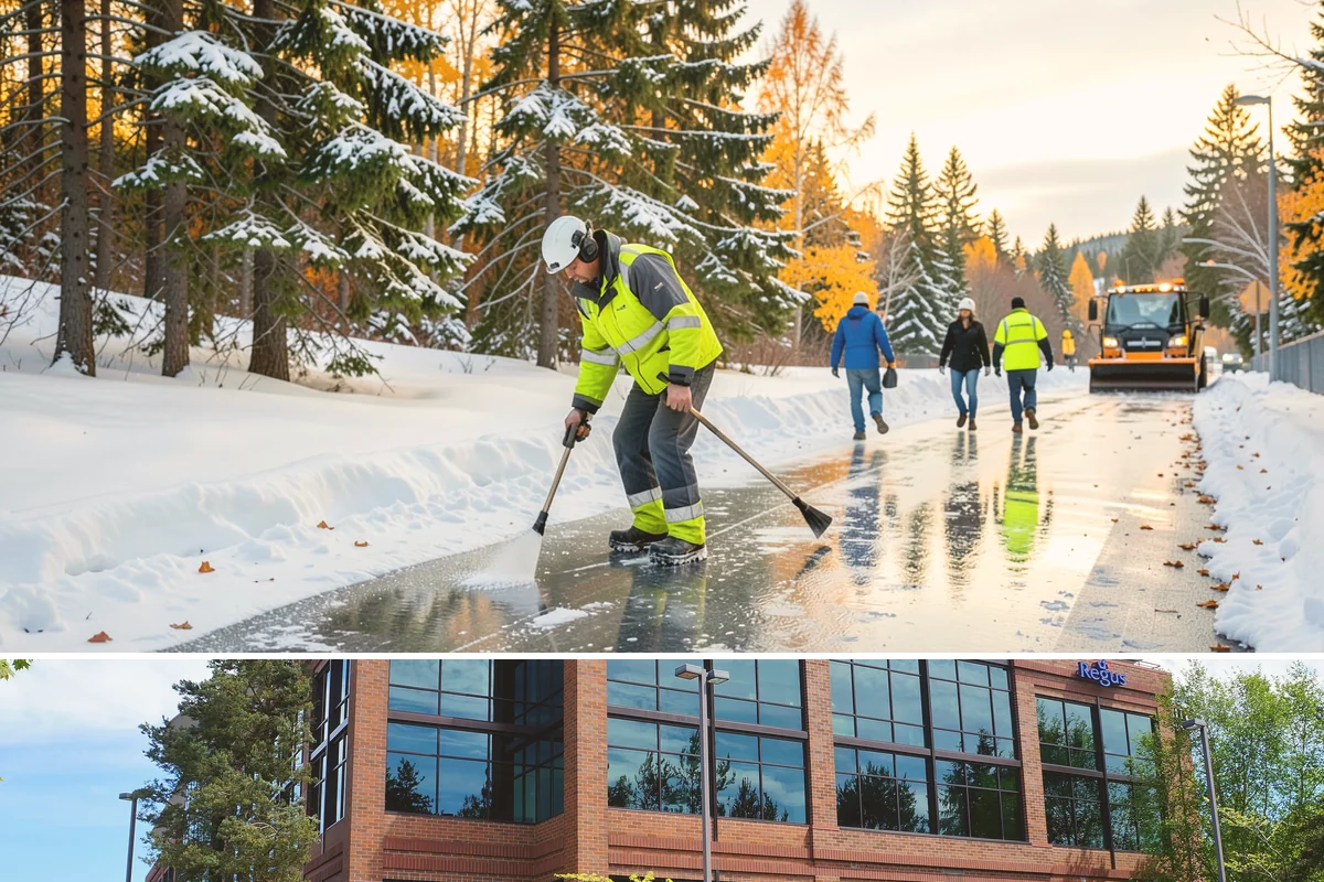Snow Blowing Services in Mountlake Terrace, Snohomish County, WA - Reserve snow-blowing service before winter so wide surfaces are handled from the first heavy storm.