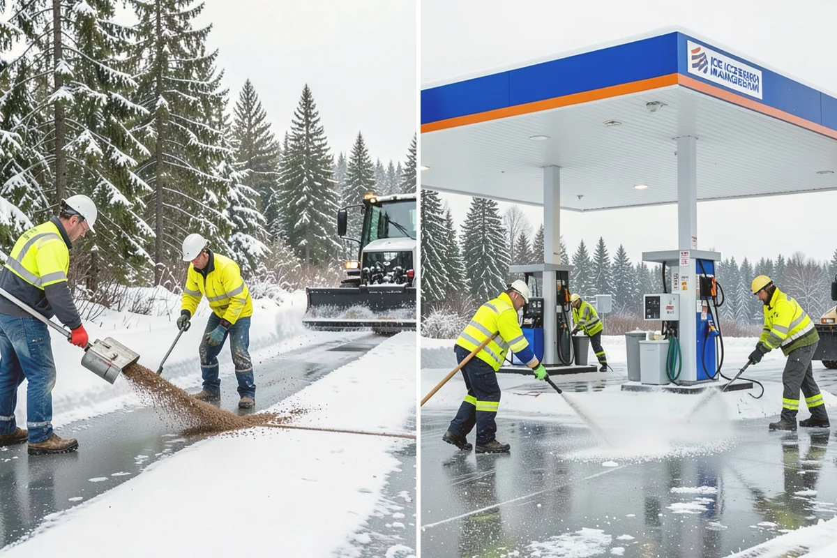 Snow Blowing Services in Newcastle, King County, WA - We assess the surface area and snow density