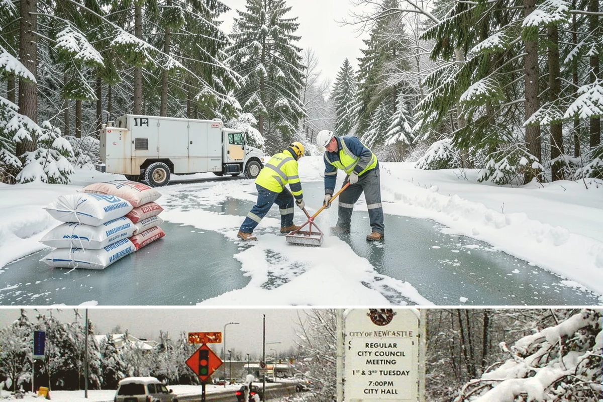 Snow Blowing Services in Newcastle, King County, WA - Reserve snow-blowing service before winter so wide surfaces are handled from the first heavy storm.