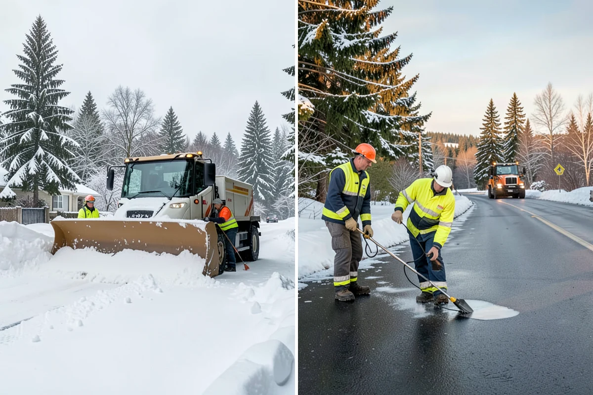 Snow Blowing Services in Pacific, King County, WA - We assess the surface area and snow density