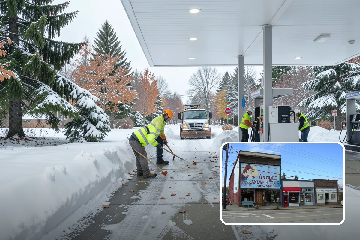Snow Blowing Services in Ruston, Pierce County, WA - Clears long drives and wide walks quickly