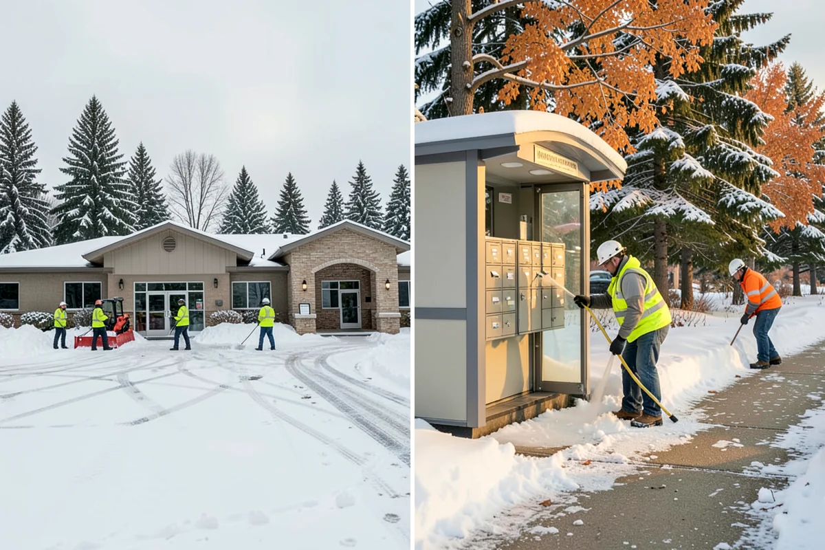 Snow Blowing Services in SeaTac, King County, WA - We assess the surface area and snow density