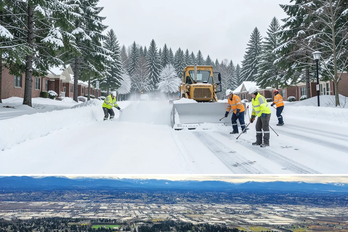 Snow Blowing Services in SeaTac, King County, WA - Reserve snow-blowing service before winter so wide surfaces are handled from the first heavy storm.
