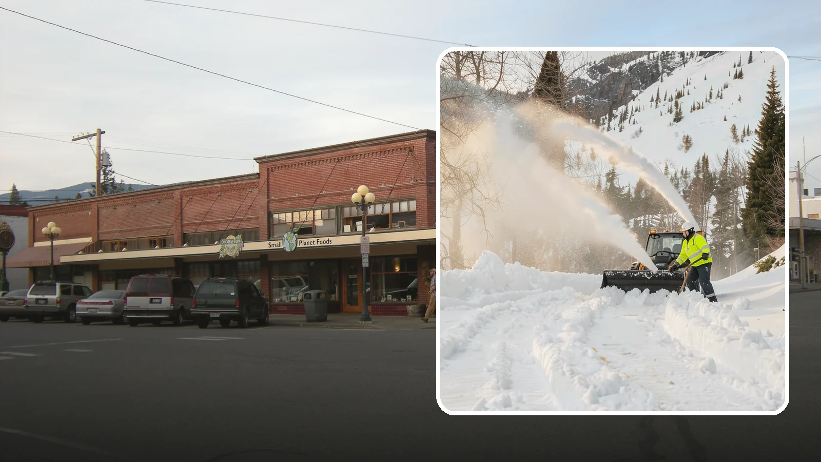 Snow Blowing Services in Sedro-Woolley, Skagit County, WA - We use snow blowers to clear larger residential surfaces quickly when accumulation piles up.