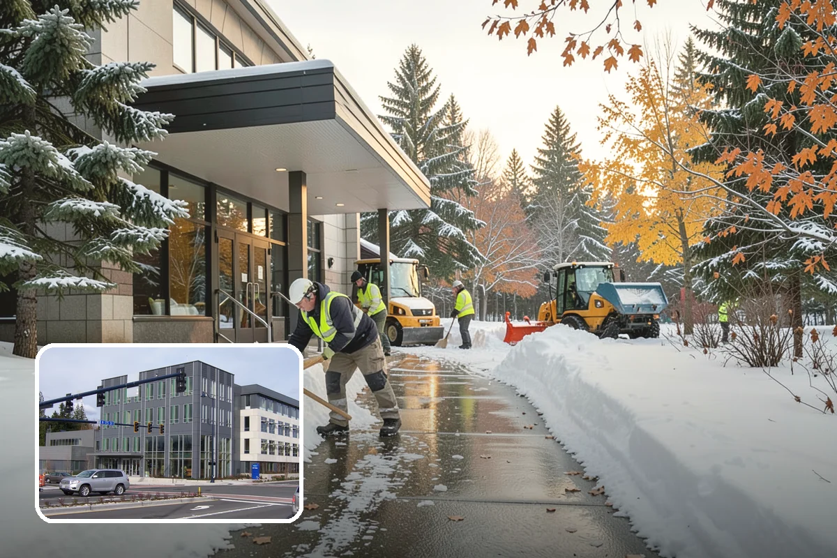 Snow Blowing Services in Shoreline, King County, WA - Clears long drives and wide walks quickly