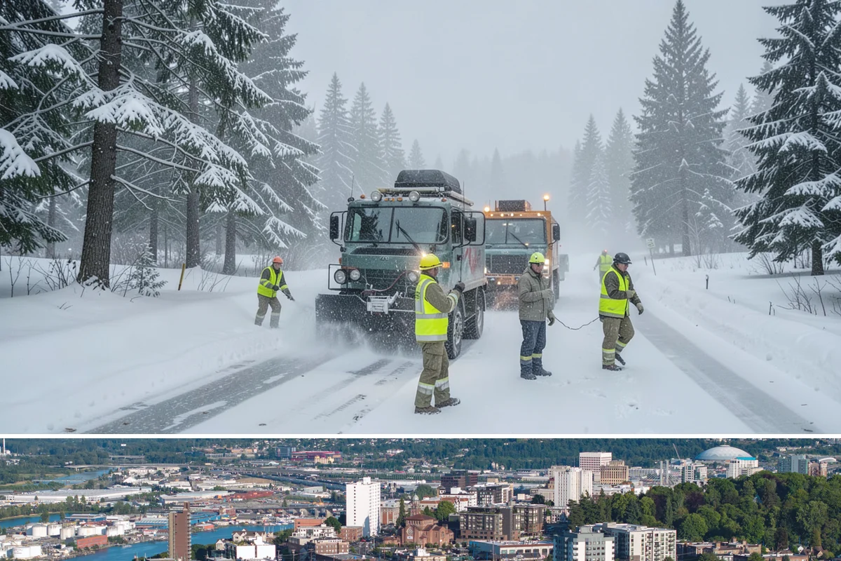 Snow Blowing Services in Tacoma, Pierce County, WA - Reserve snow-blowing service before winter so wide surfaces are handled from the first heavy storm.