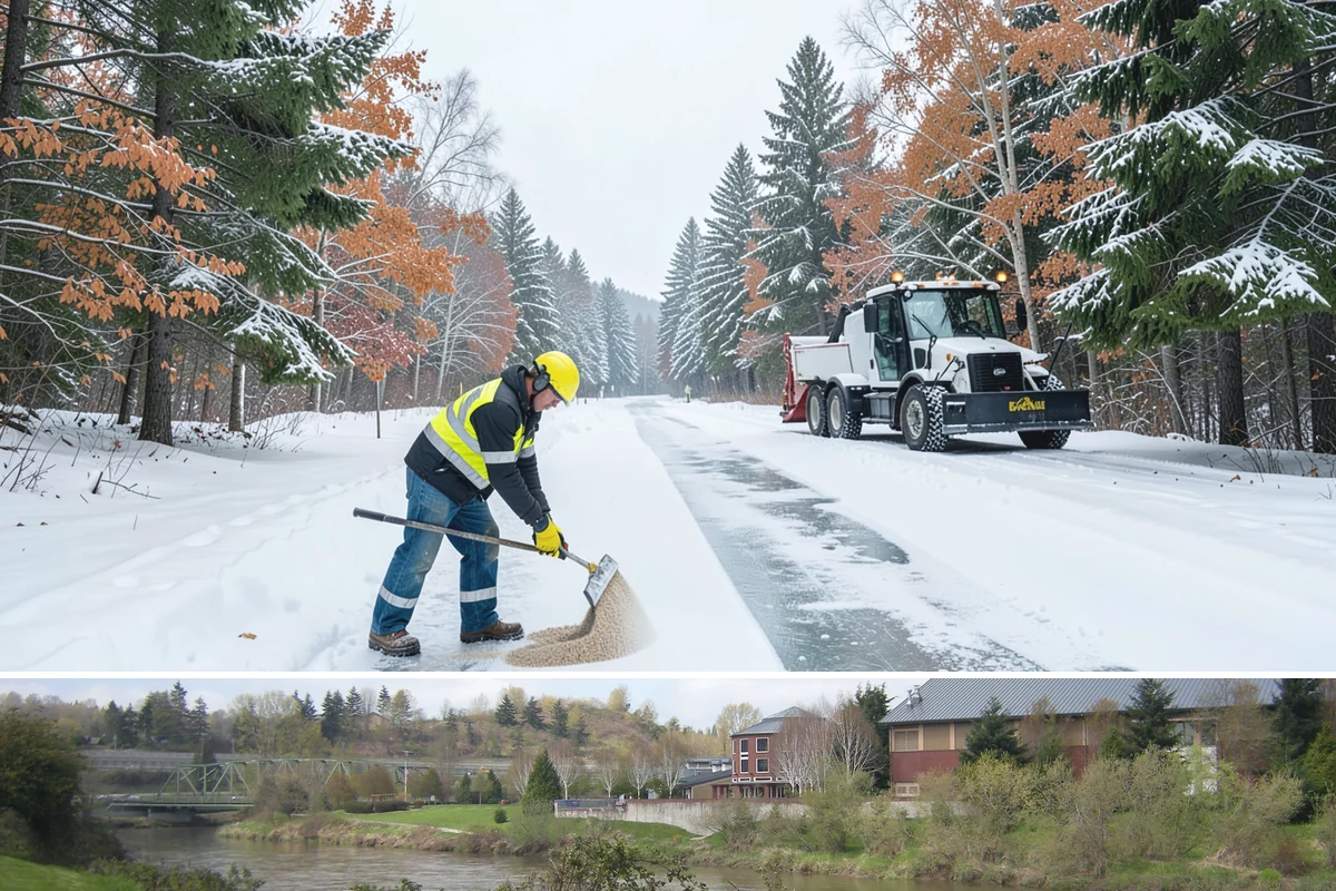 Snow Blowing Services in Tukwila, King County, WA - Reserve snow-blowing service before winter so wide surfaces are handled from the first heavy storm.
