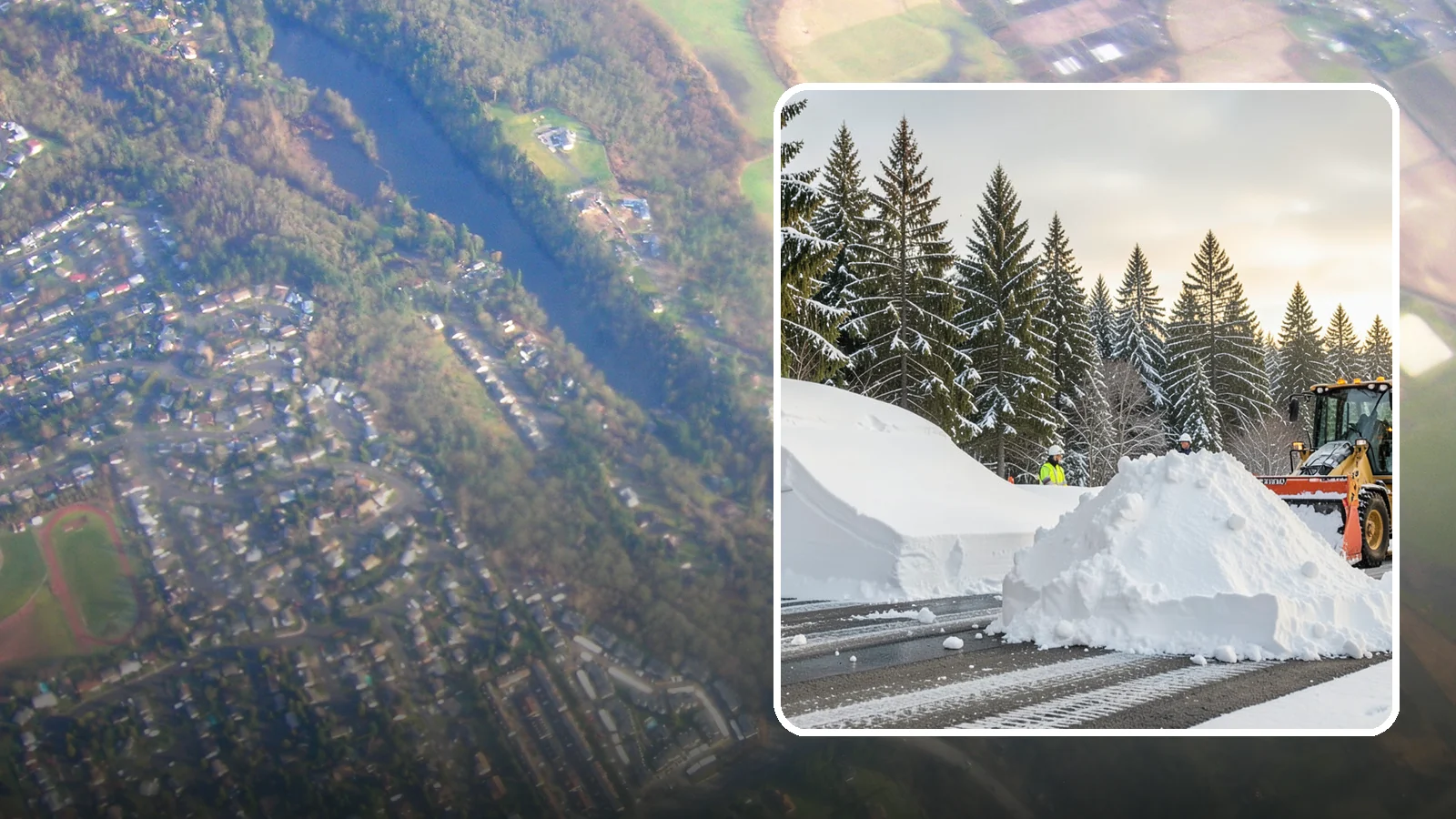 Snow Containment in Algona, King County, WA - We contain snow within designated zones so it stays out of traffic areas and drains where intended.