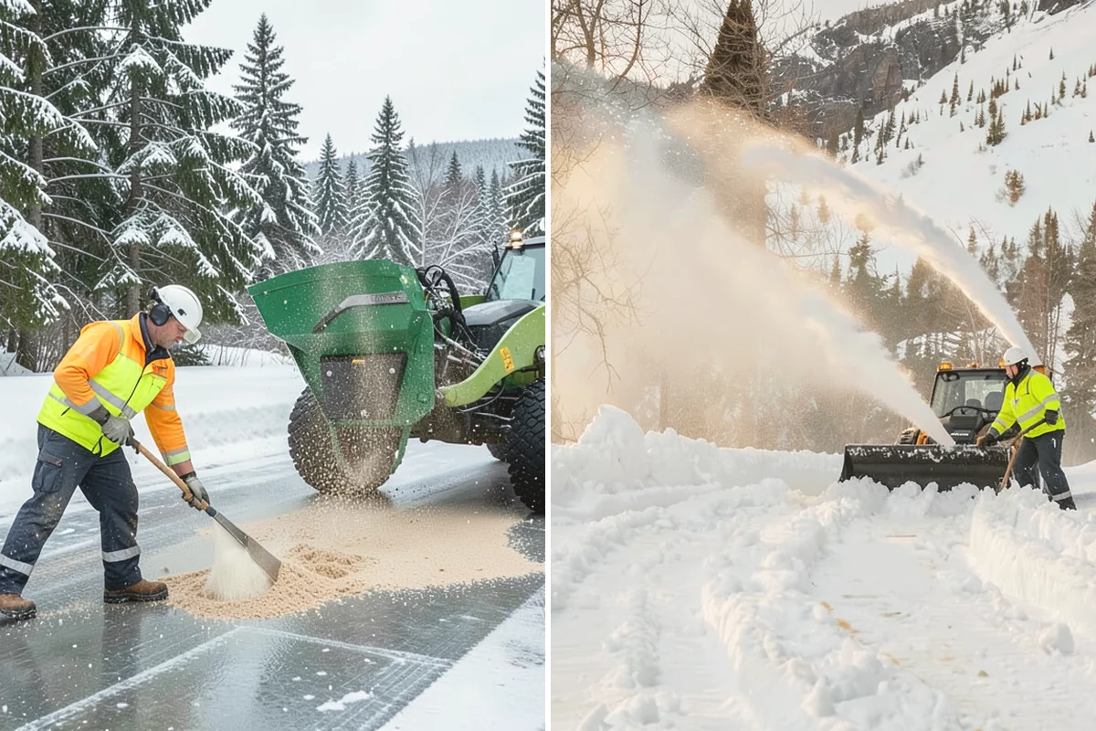 Snow Containment in Anacortes, Skagit County, WA - Map the site and pick containment zones