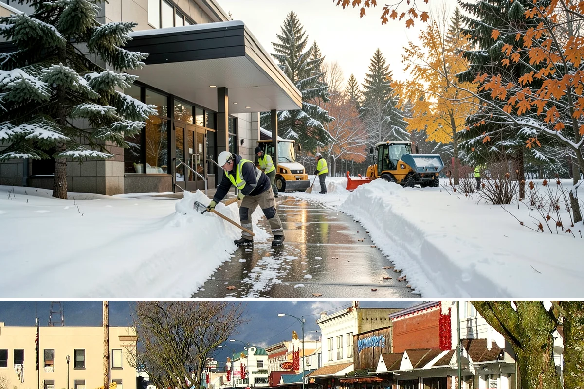 Snow Containment in Arlington, Snohomish County, WA - Snow containment is planned before winter and maintained through every storm so a property stays predictably clear all season.