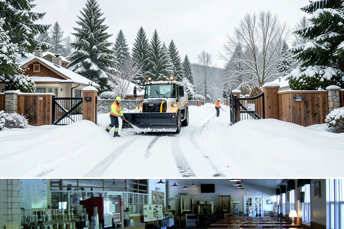 Snow Containment in Black Diamond, King County, WA - Snow containment is planned before winter and maintained through every storm so a property stays predictably clear all season.