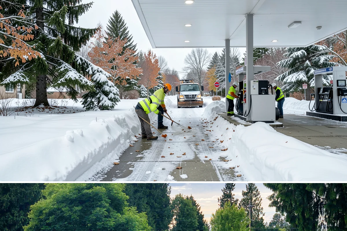 Snow Containment in Bonney Lake, Pierce County, WA - Snow containment is planned before winter and maintained through every storm so a property stays predictably clear all season.