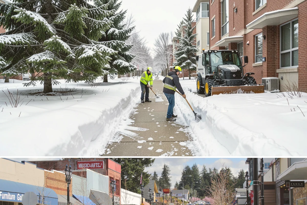 Snow Containment in Bothell, King County, WA - Snow containment is planned before winter and maintained through every storm so a property stays predictably clear all season.