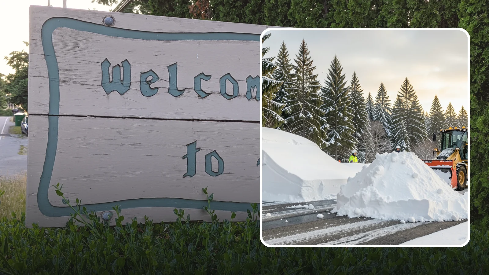 Snow Containment in Brier, Snohomish County, WA - We contain snow within designated zones so it stays out of traffic areas and drains where intended.