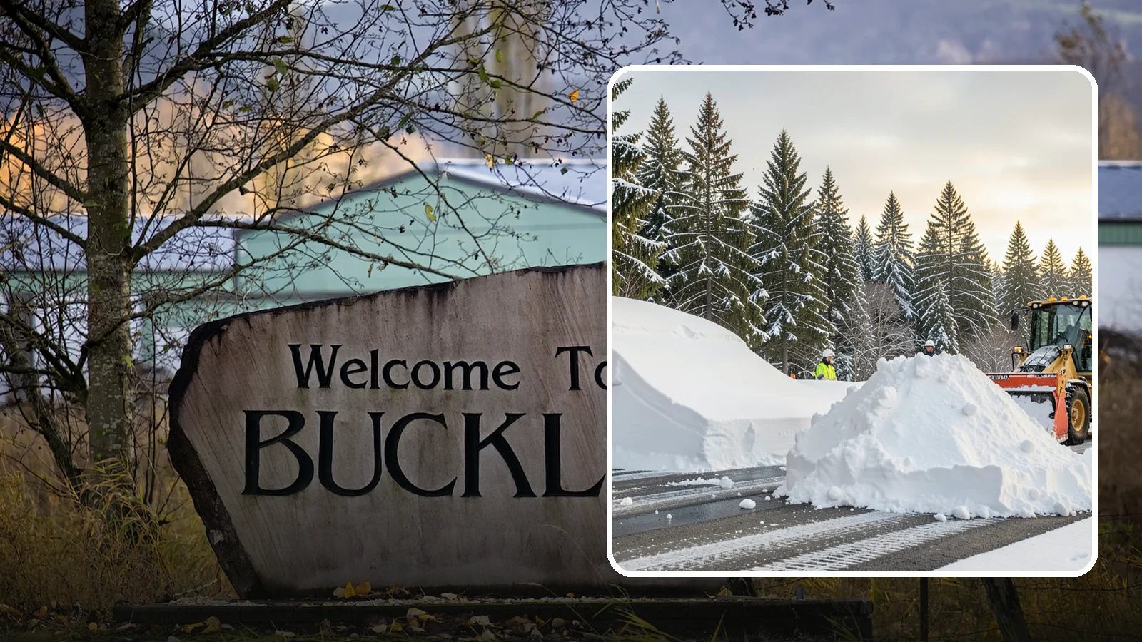 Snow Containment in Buckley, Pierce County, WA - We contain snow within designated zones so it stays out of traffic areas and drains where intended.