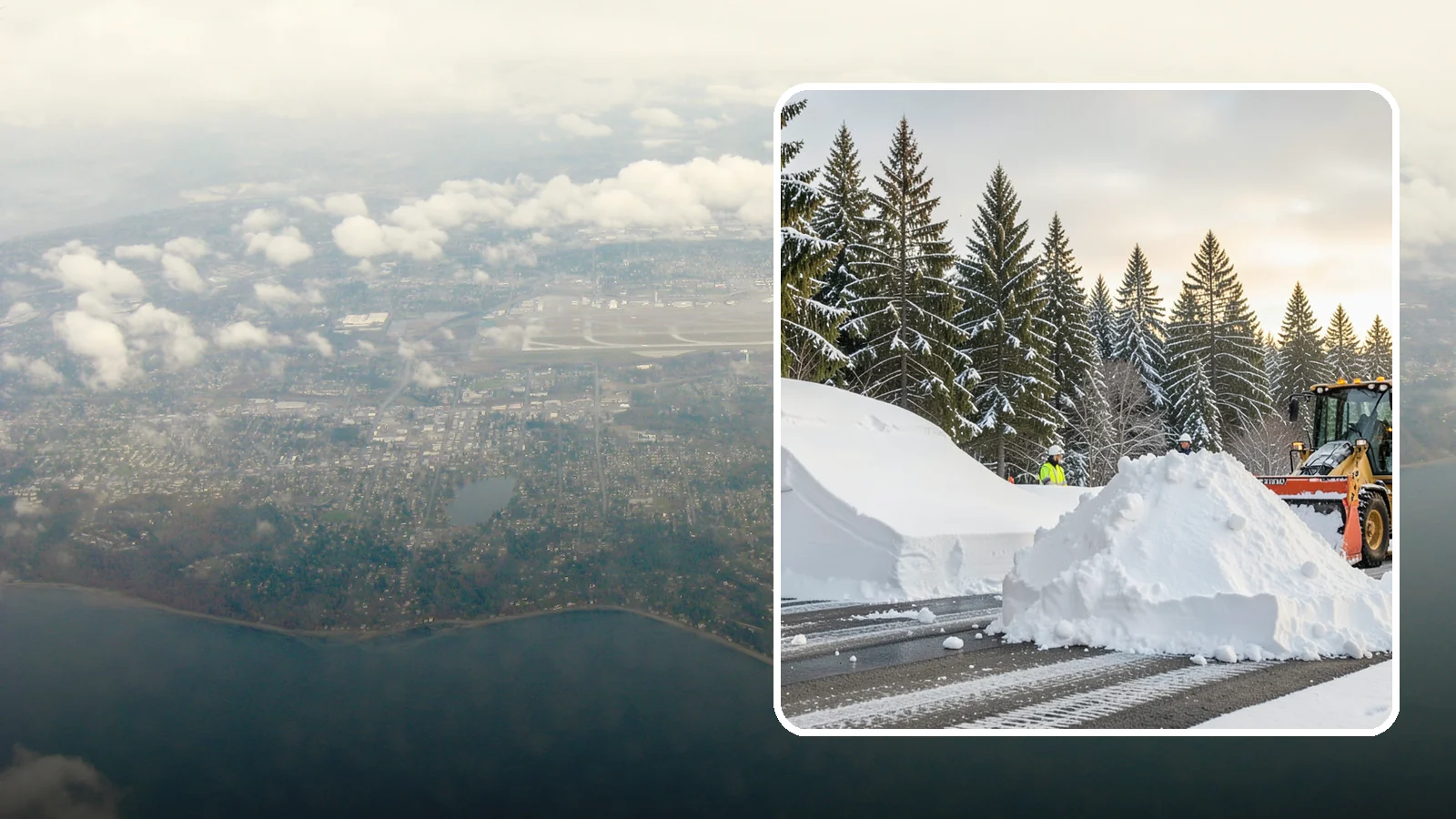 Snow Containment in Burien, King County, WA - We contain snow within designated zones so it stays out of traffic areas and drains where intended.