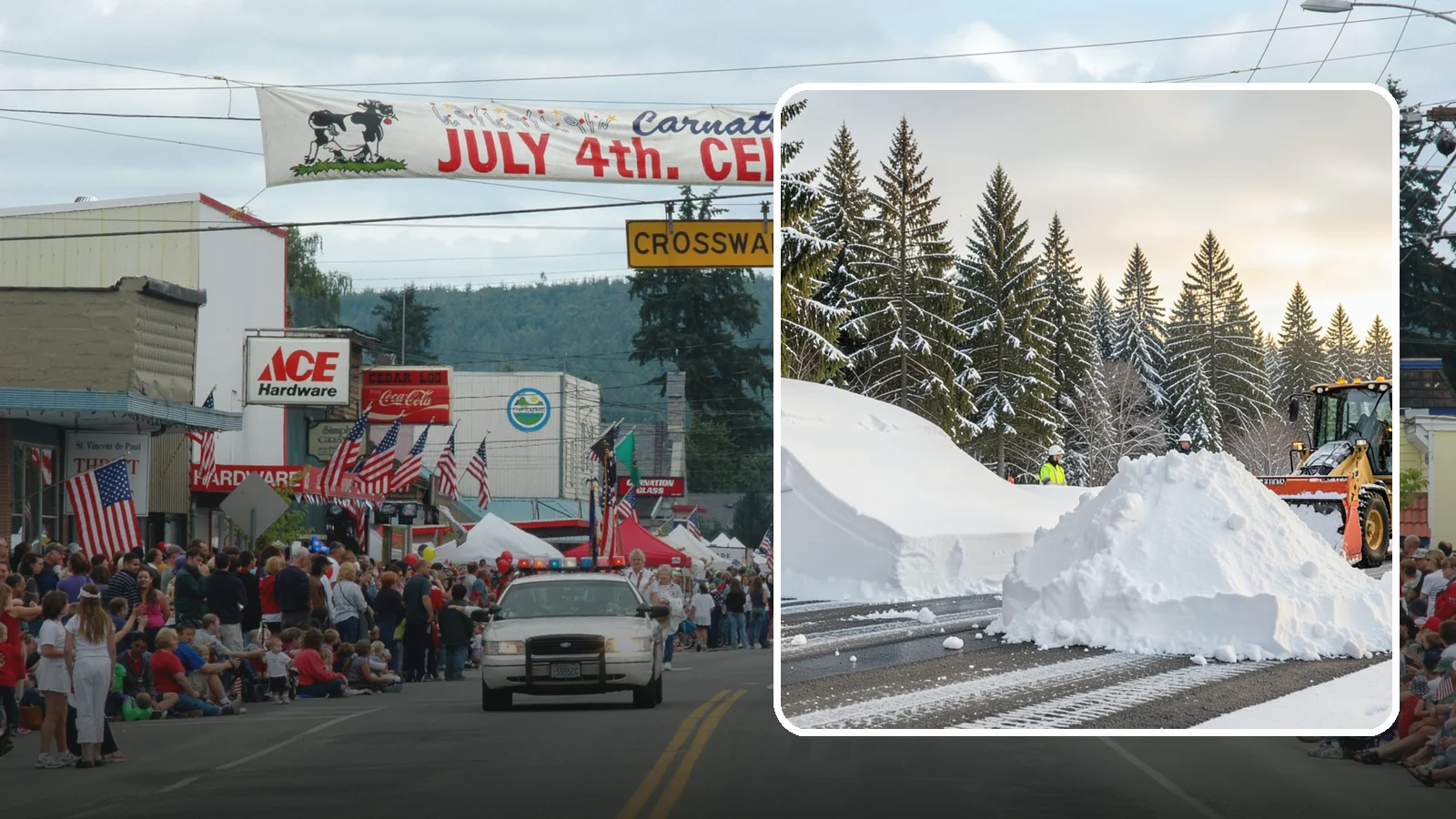 Snow Containment in Carnation, King County, WA - We contain snow within designated zones so it stays out of traffic areas and drains where intended.