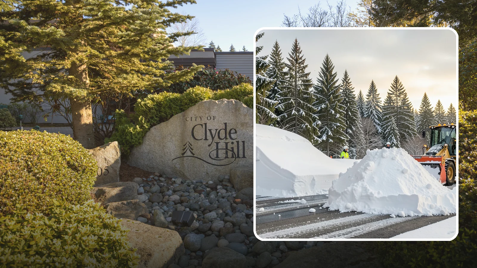 Snow Containment in Clyde Hill, King County, WA - We contain snow within designated zones so it stays out of traffic areas and drains where intended.