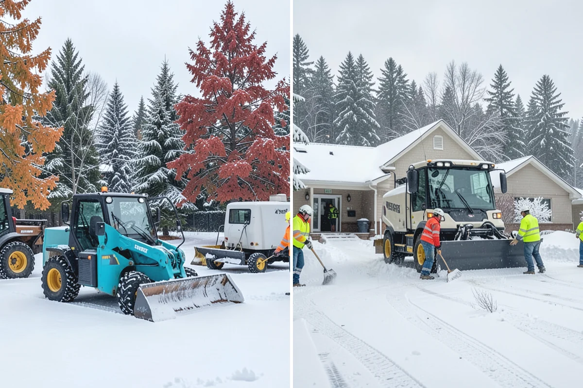 Snow Containment in Darrington, Snohomish County, WA - Map the site and pick containment zones