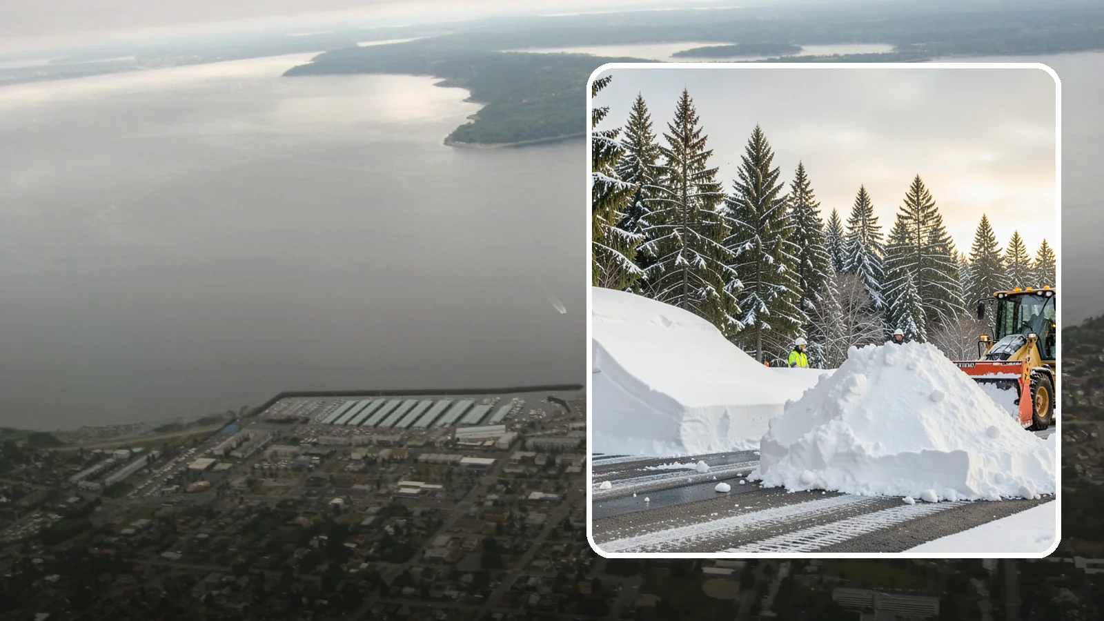 Snow Containment in Des Moines, King County, WA - We contain snow within designated zones so it stays out of traffic areas and drains where intended.