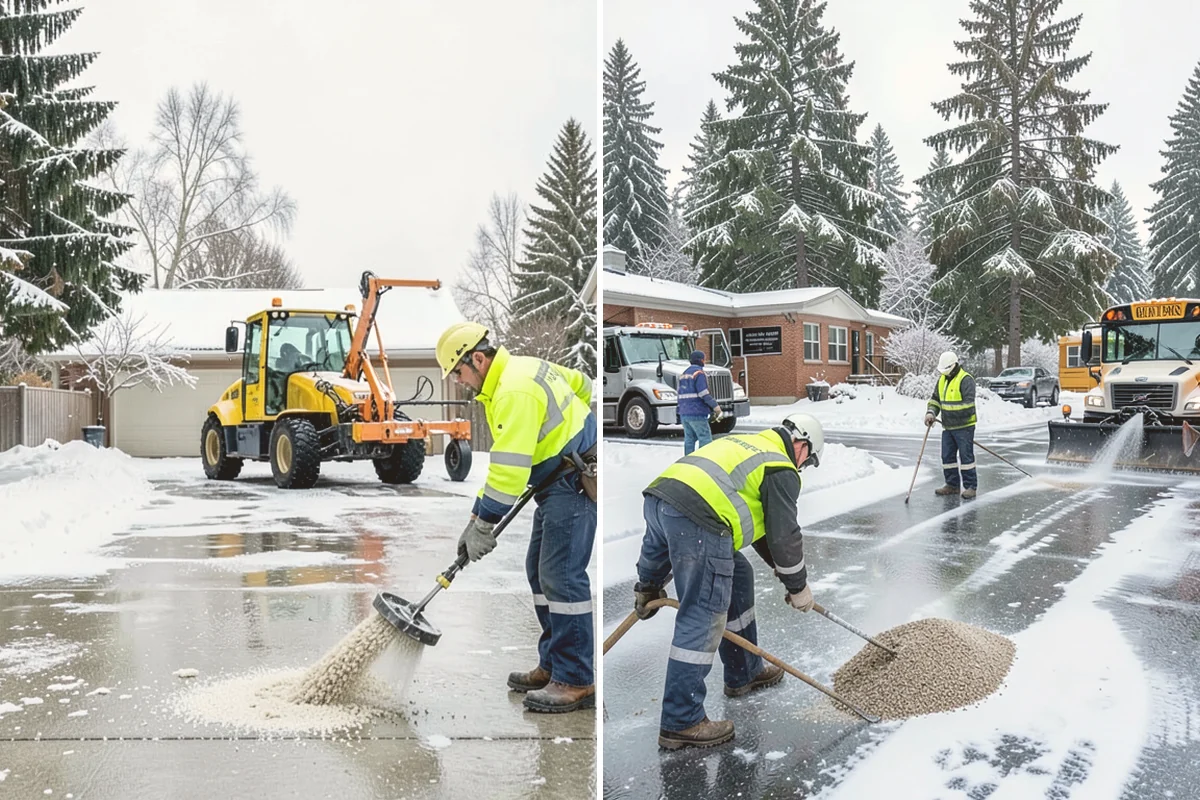 Snow Containment in Eatonville, Pierce County, WA - Map the site and pick containment zones