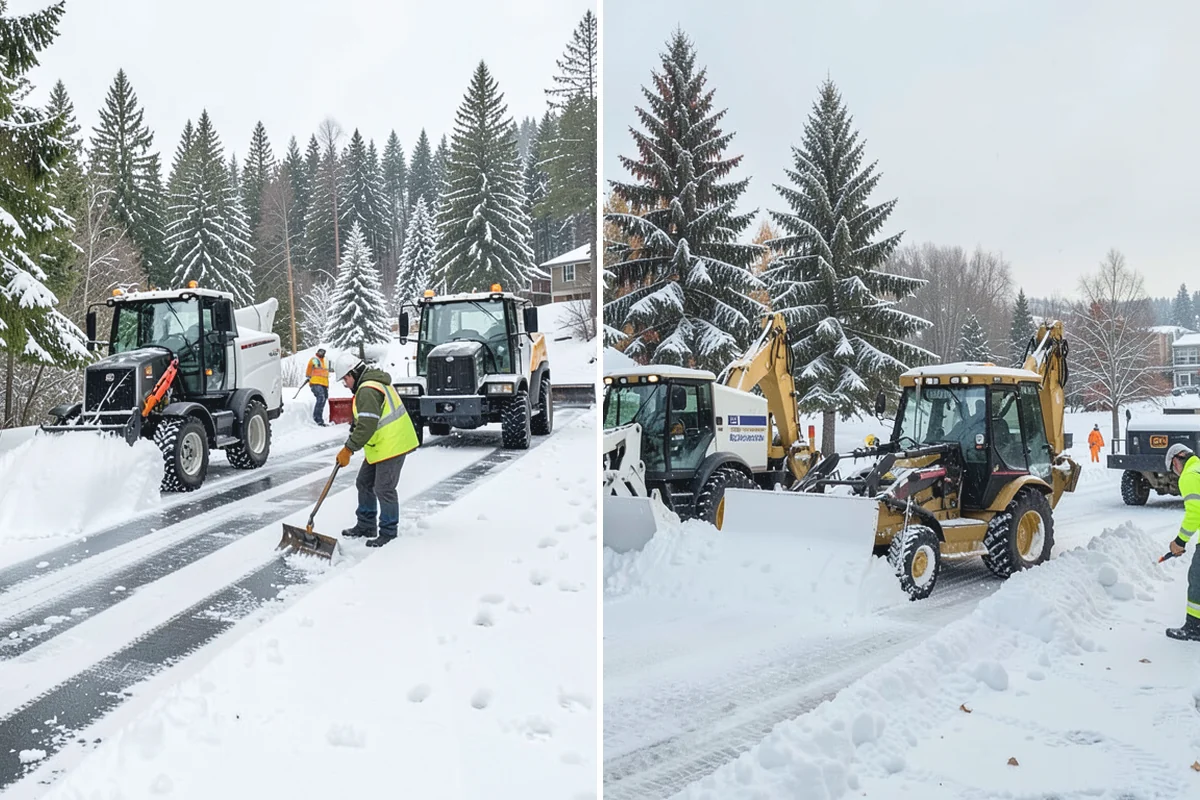 Snow Containment in Gold Bar, Snohomish County, WA - Map the site and pick containment zones