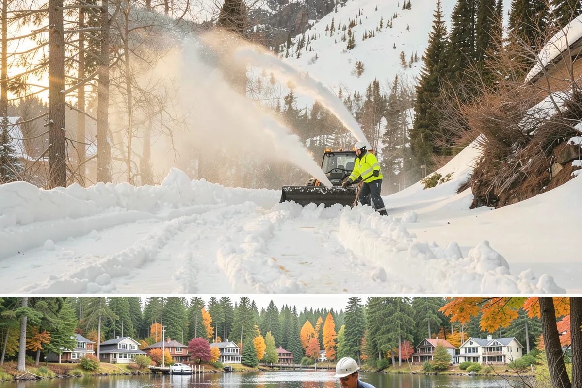 Snow Containment in La Conner, Skagit County, WA - Snow containment is planned before winter and maintained through every storm so a property stays predictably clear all season.