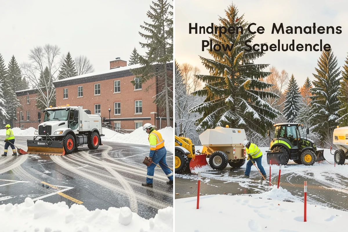 Snow Containment in Langley, Island County, WA - Map the site and pick containment zones