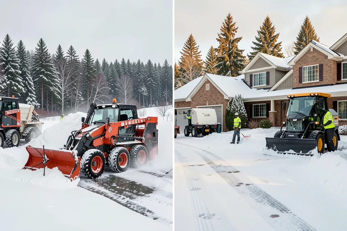 Snow Containment in Lyman, Skagit County, WA - Map the site and pick containment zones