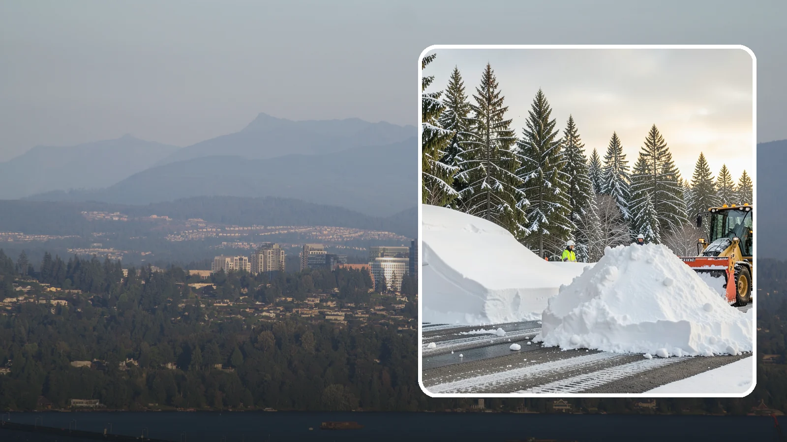 Snow Containment in Medina, King County, WA - We contain snow within designated zones so it stays out of traffic areas and drains where intended.