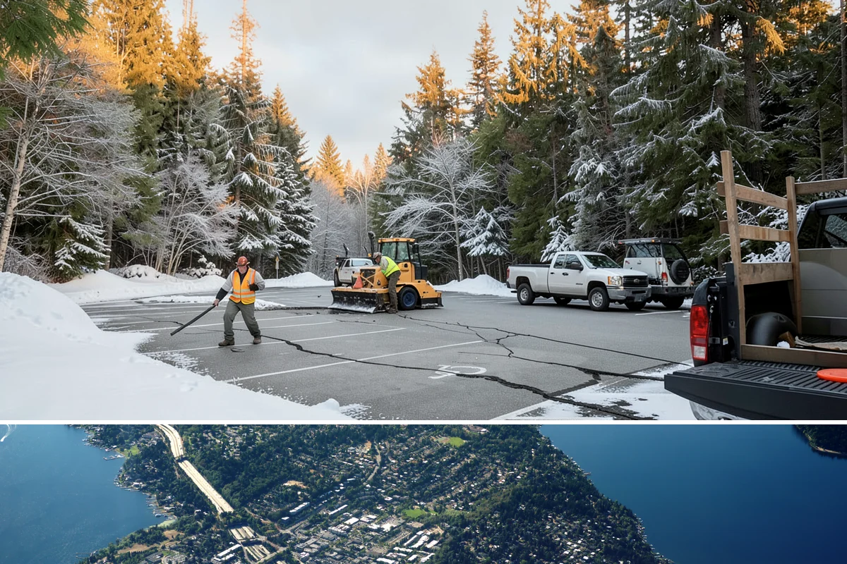 Snow Containment in Mercer Island, King County, WA - Snow containment is planned before winter and maintained through every storm so a property stays predictably clear all season.