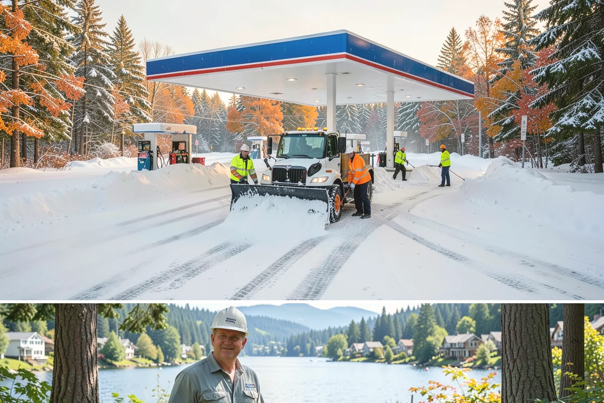 Snow Containment in Milton, King County, WA - Snow containment is planned before winter and maintained through every storm so a property stays predictably clear all season.