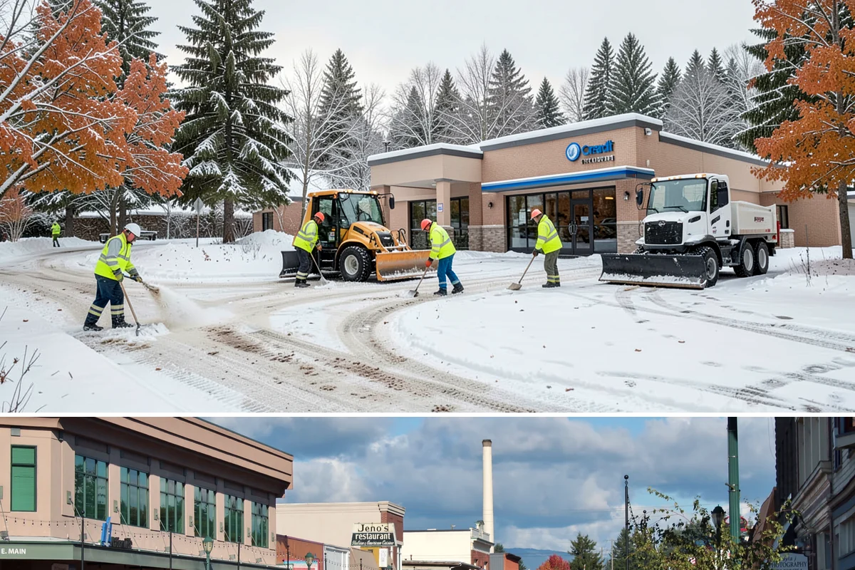 Snow Containment in Monroe, Snohomish County, WA - Snow containment is planned before winter and maintained through every storm so a property stays predictably clear all season.
