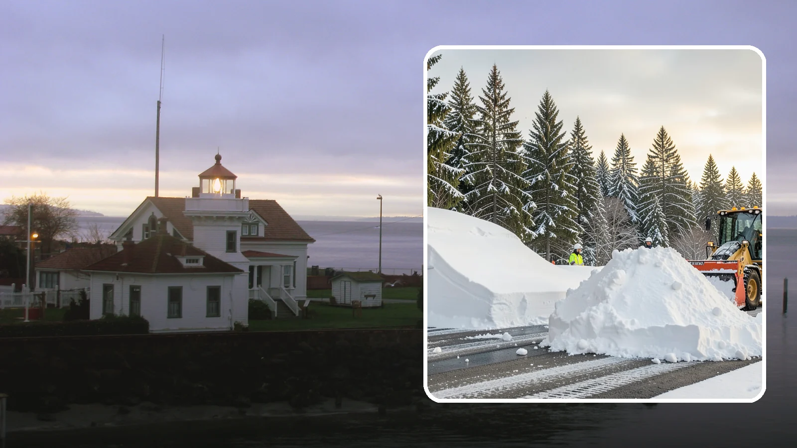 Snow Containment in Mukilteo, Snohomish County, WA - We contain snow within designated zones so it stays out of traffic areas and drains where intended.
