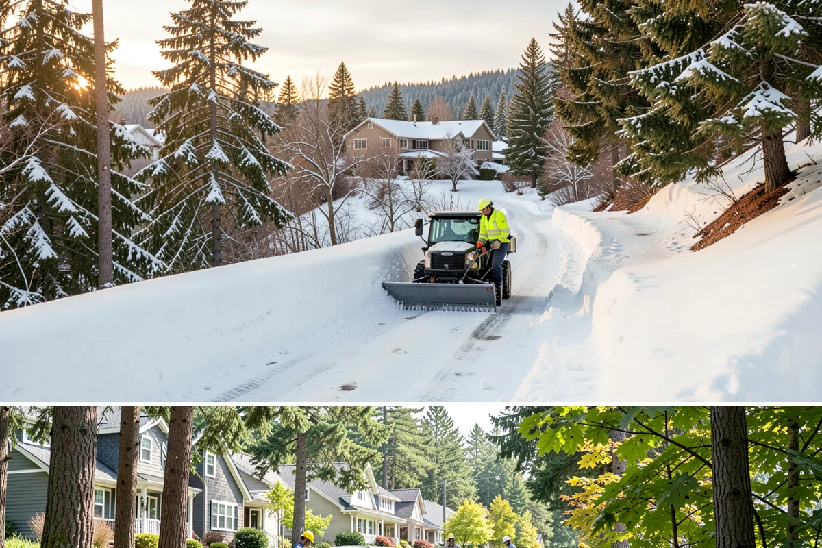 Snow Containment in Normandy Park, King County, WA - Snow containment is planned before winter and maintained through every storm so a property stays predictably clear all season.