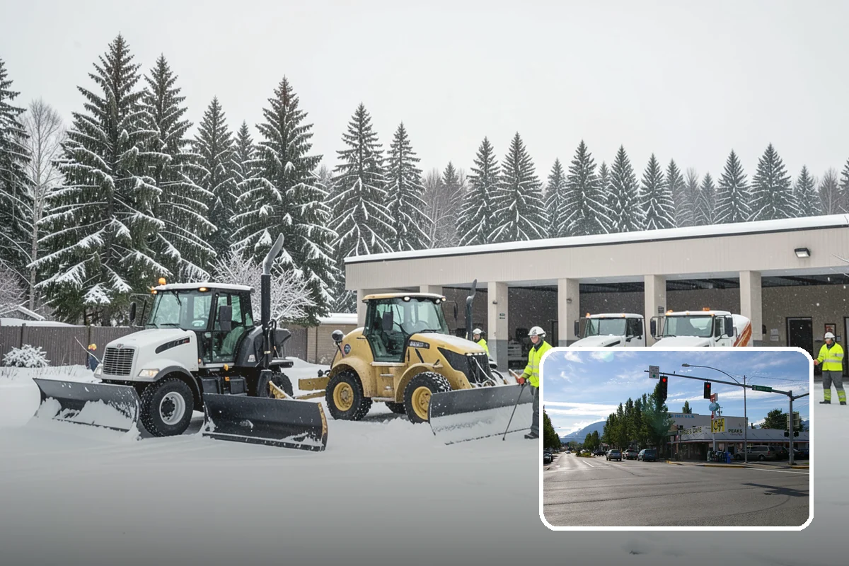 Snow Containment in North Bend, King County, WA - Keeps snow out of traffic and access areas