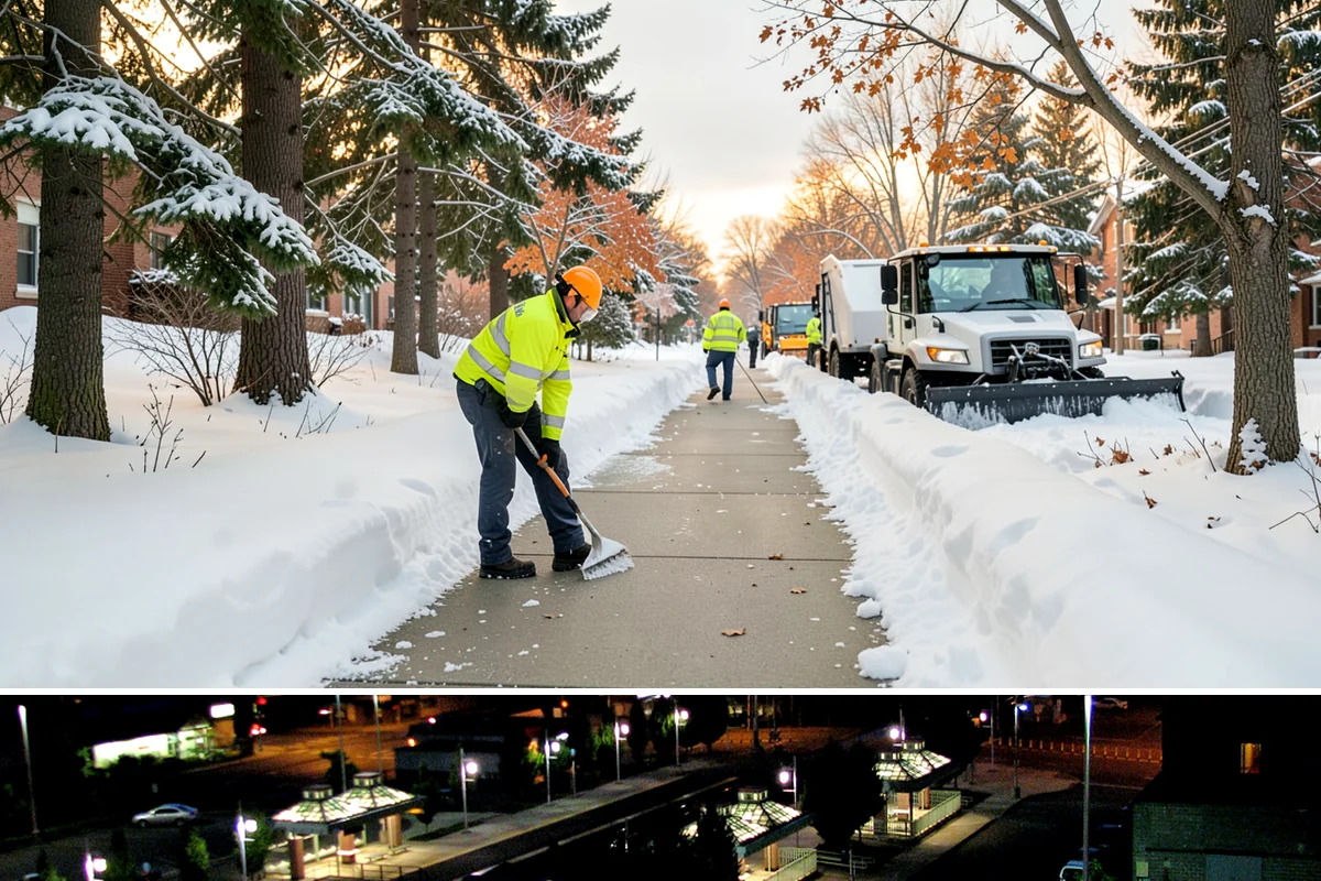 Snow Disposal in Auburn, King County, WA - Snow disposal is needed whenever removed snow must leave a property, particularly late in a season of heavy repeated accumulation.