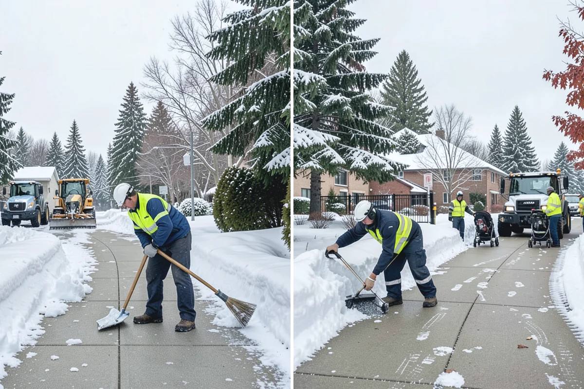 Snow Disposal in Beaux Arts Village, King County, WA - Collect and load the snow for removal