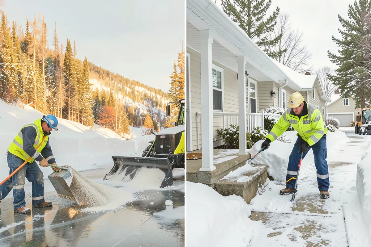 Snow Disposal in Bellevue, King County, WA - Collect and load the snow for removal