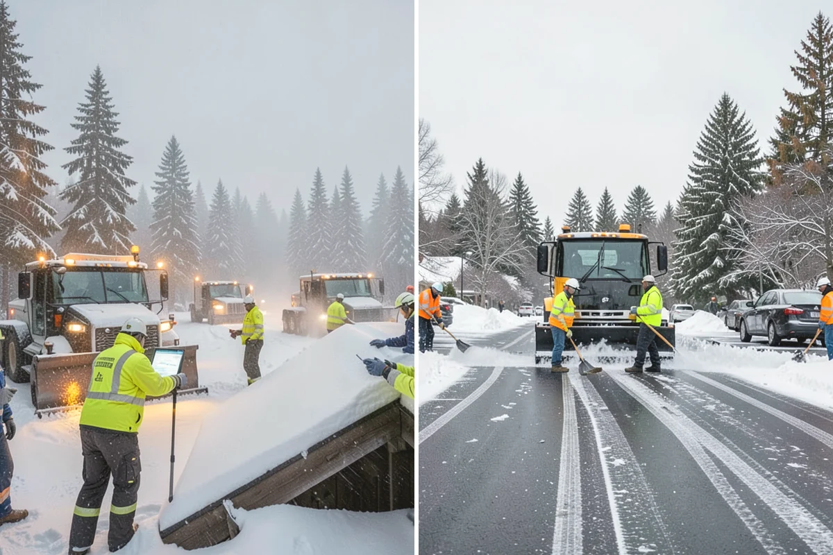 Snow Disposal in Black Diamond, King County, WA - Collect and load the snow for removal