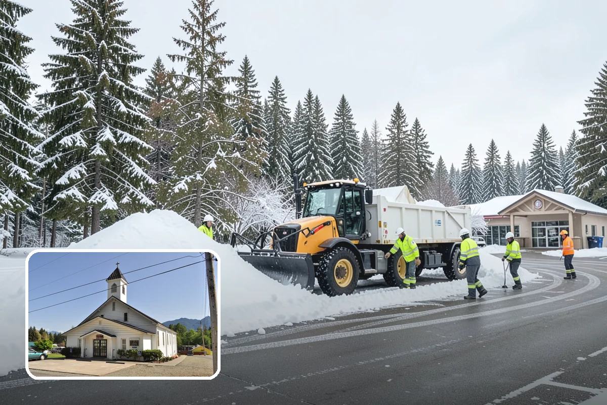 Snow Disposal in Concrete, Skagit County, WA - Ensures snow is disposed of at approved sites