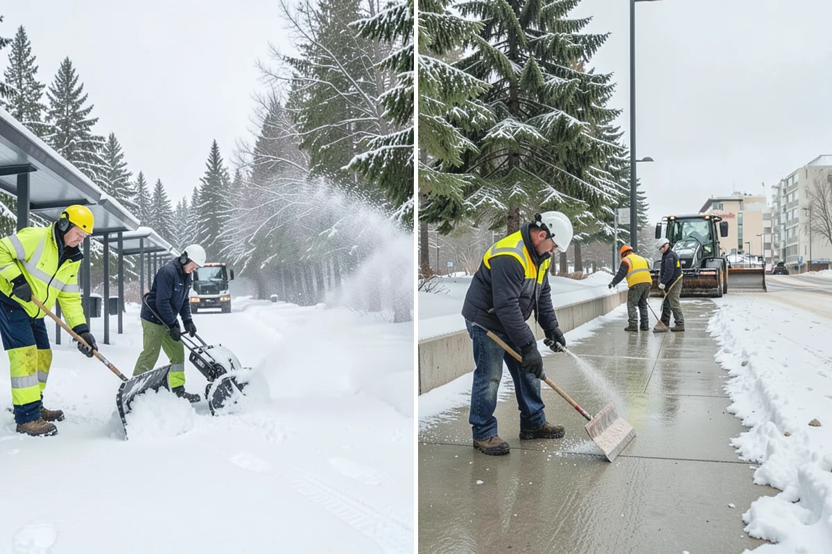 Snow Disposal in Coupeville, Island County, WA - Collect and load the snow for removal